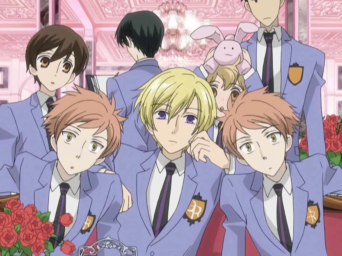 Школа свиданий старшей школы Оран. Ouran host club