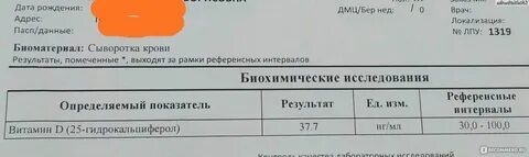 Анализ на витамины натощак или нет