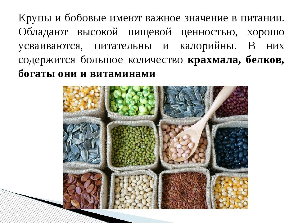 Крупы. Бобовые крупы. Крупы из бобовых культур. Ассортимент бобовых круп.