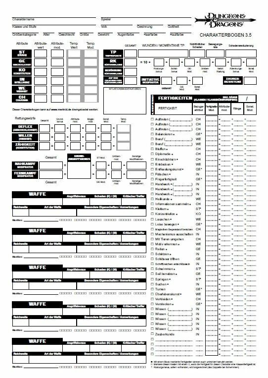 Приложение лист персонажа. Лист персонажа днд 3.5. dungeons and dragons 5 лист персонажа. карточка персонажа днд 3.5. чарник днд 3.5.