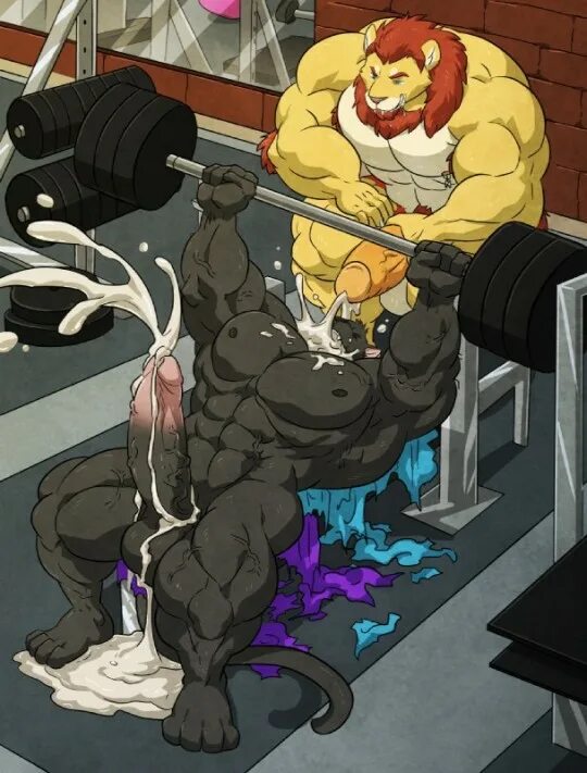 Muscle Growth Фурри Porn Comics