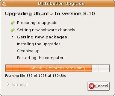 Packages message