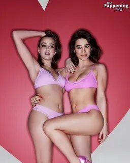 Simona Tabasco & Beatrice Grannò Sexy - SKIMS Valentine’s Day Campaign ...