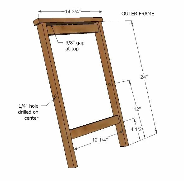 Frame gap