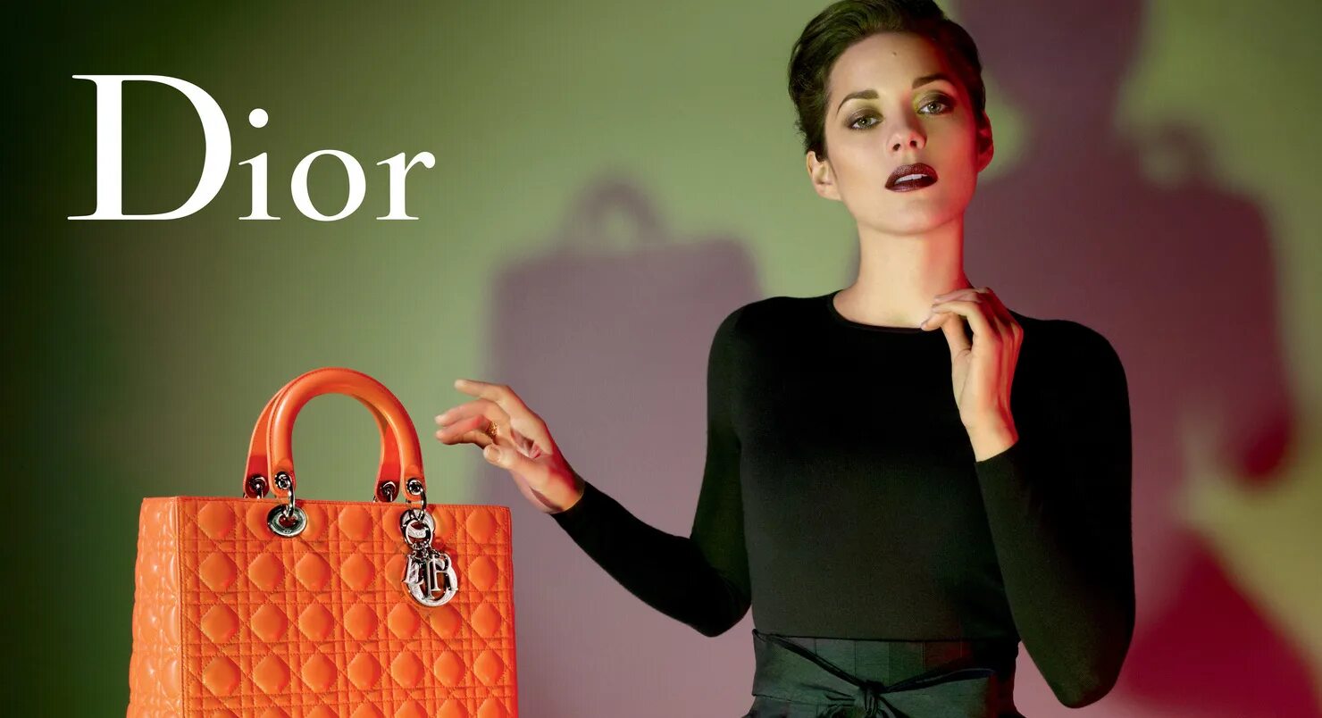 Образы в рекламе. Марион Котийяр Lady Dior. Кристиан диор бренд. Марион Котийяр сумка диор. Марион Котийяр реклама диор.
