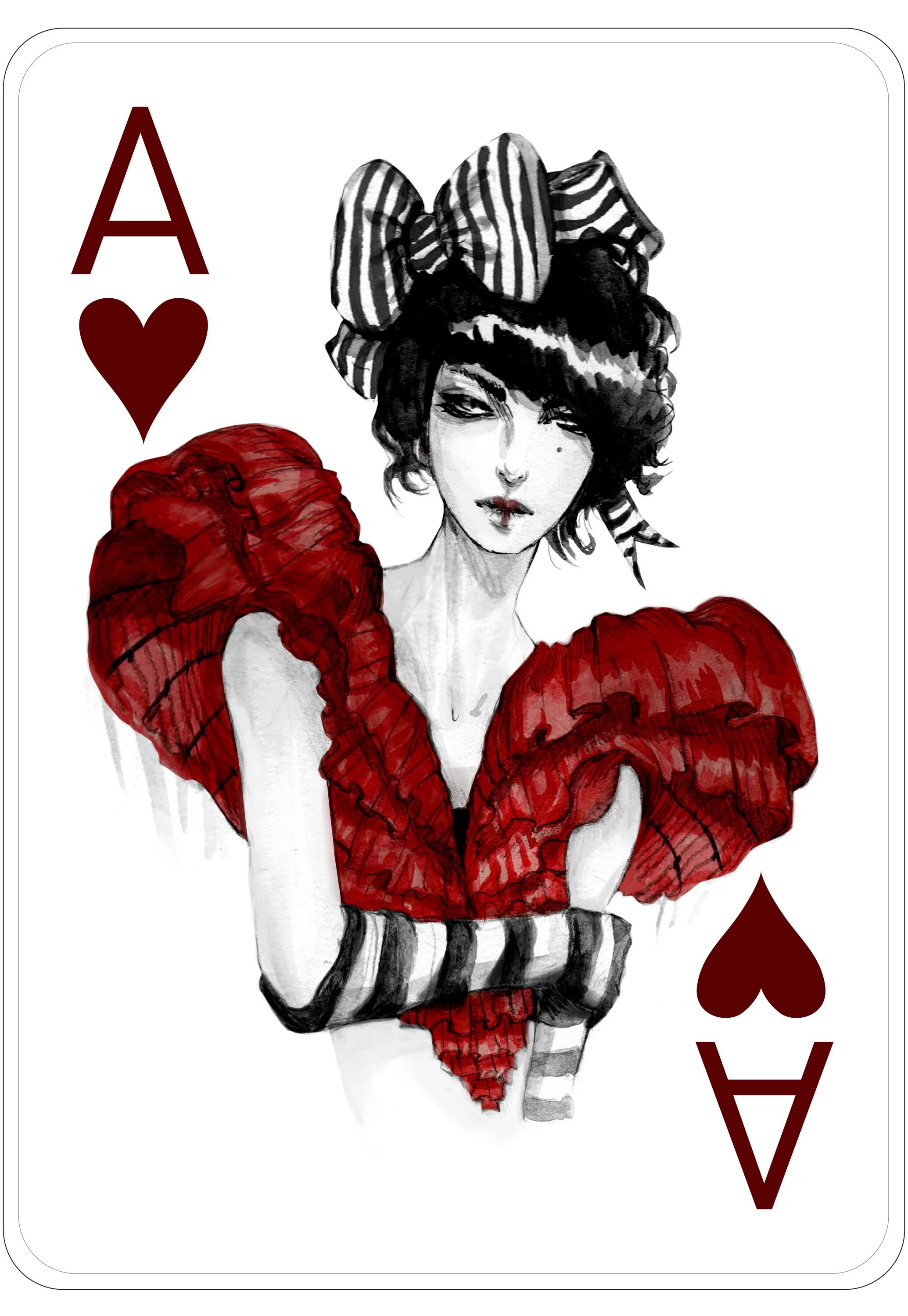 Art cards. Дама черви Король черви. Карты игральные дама черви. Карта дама червей. Красивые игральные карты.