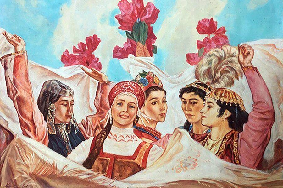 Картина дружба народов. Дружба народов. Советский союз картины. Картина дружба народов. Советские плакаты дружба народов.