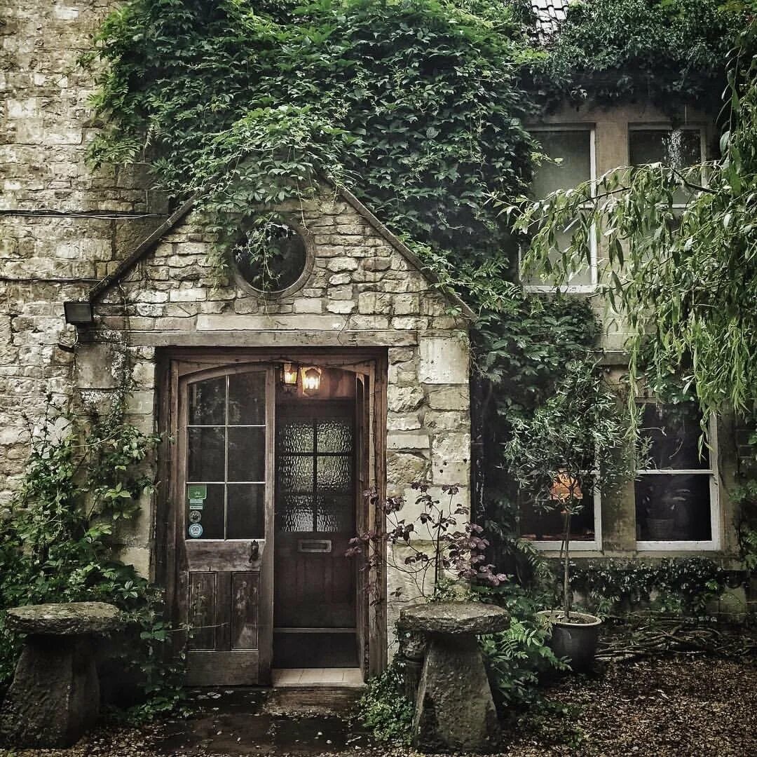 Английские домики с садом каменный Джейн Остен. Дом плющ Уэльс. Старинный особняк заросший сад Фэйри. Поместье Скайфолл Шотландия. В заросшей плющом каменной