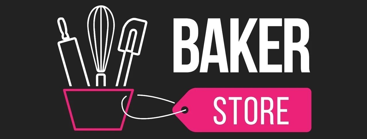 Как переводится baker. Baker store. магазин baker store. baker логотип. товары для кондитера баннер.