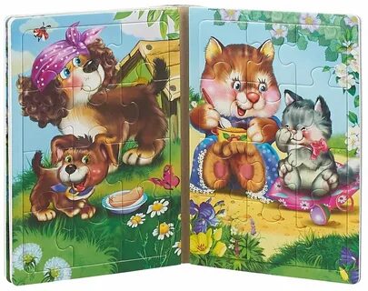 Пазлы книги