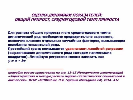 Динамика оценок