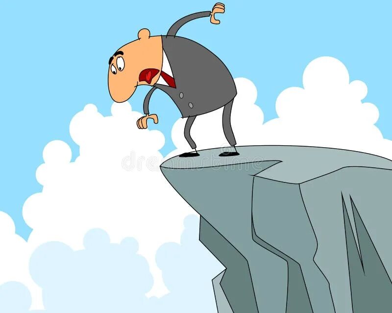 Be on edge of