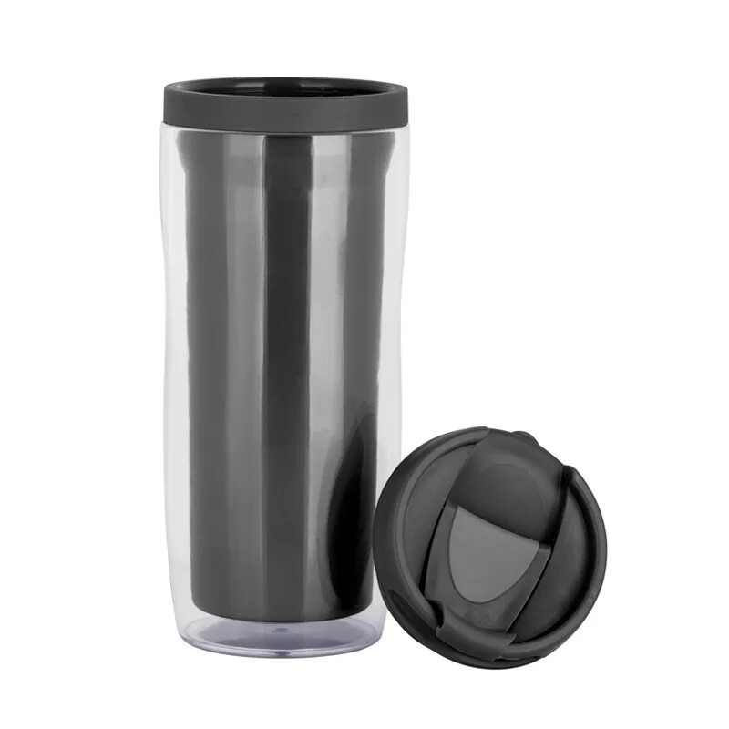 термостакан пластик чёрный под полиграф вставку 350 мл. термостакан со сменной вставкой. вставка для термостакана 350 мл. термокружка со сменным вкладышем. термостакан со сменной вставкой.