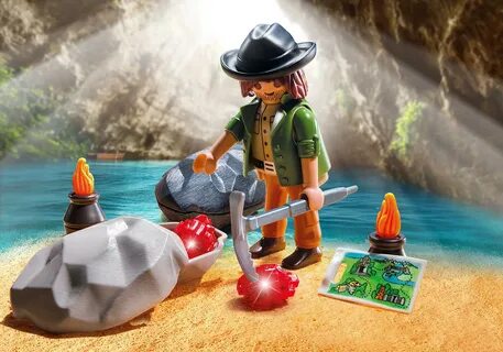 Playmobil Конструктор Охотник за драгоценными камнями.