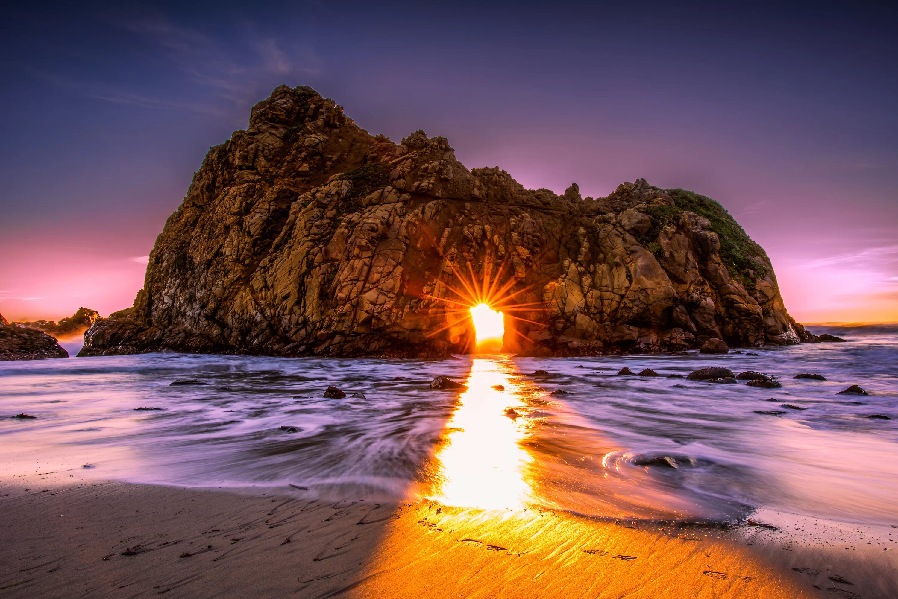 Картинки разное. Пфайффер Бич Калифорния. Pfeiffer Beach в Калифорнии. Калифорнийский пляж Pfeiffer Beach. Природа море.