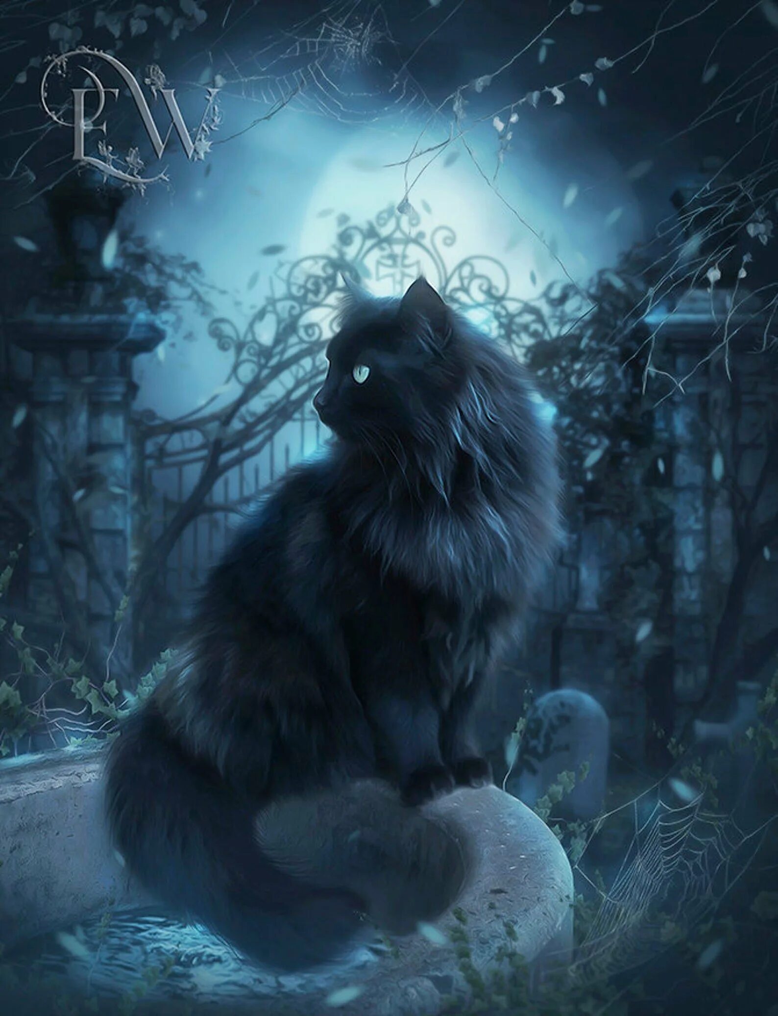 Коты нечисть. Кот баюн арт. кот баюн арт фэнтези. кот баюн фэнтези. мистические коты.