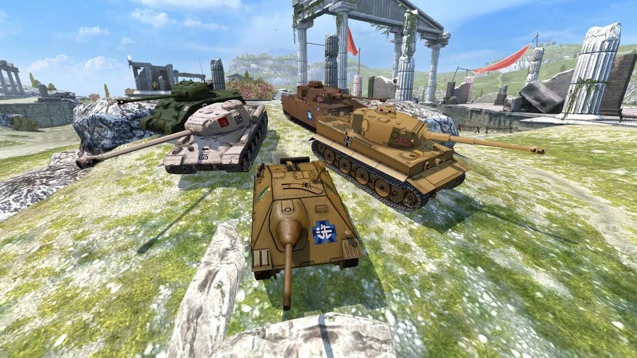 Танк World of Tanks Blitz. Моды вот про танки