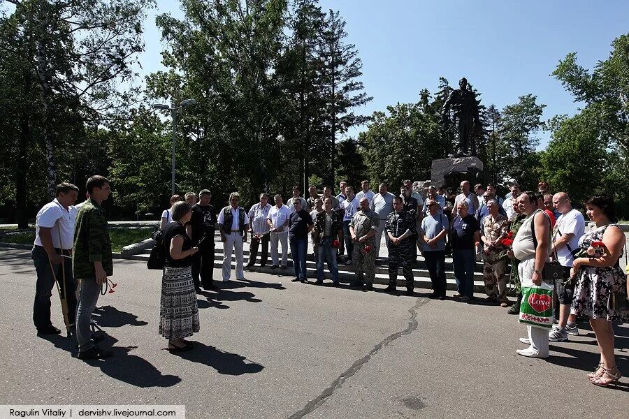 Мероприятие 1 июля. День ветеранов боевых действий на Поклонной горе фото.