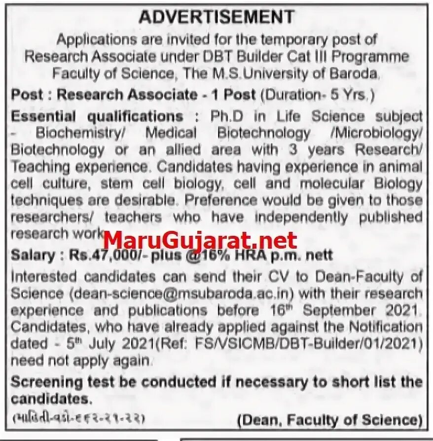 Associate post
