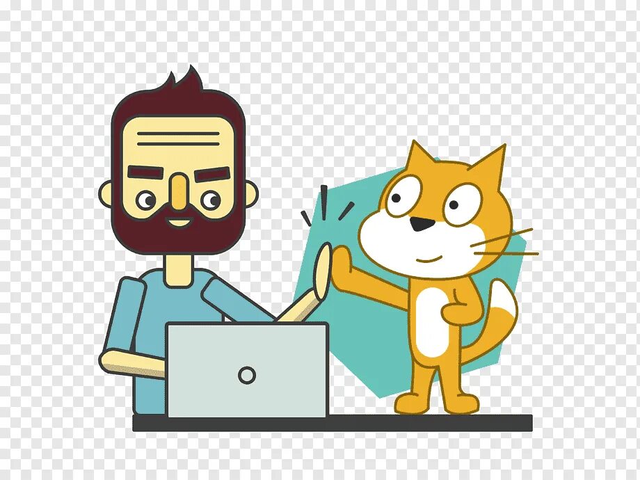 Scratch программирование. Scratch программирование для детей. Креативное программирование. Программист персонаж.