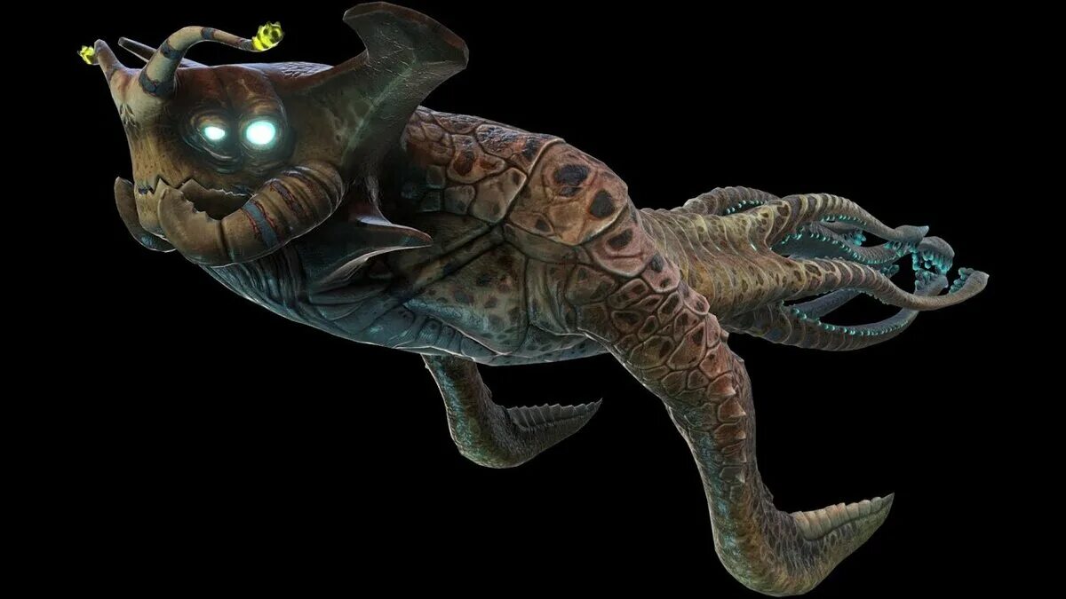 Морской император в subnautica. Сабнатика морской император. сабнатика левиафан император. левиафан морской император. морской левиафан subnautica.