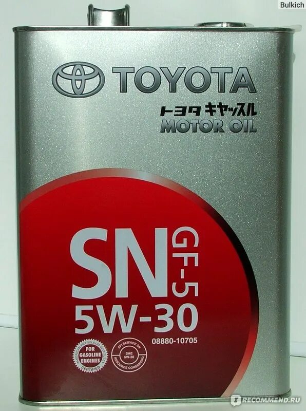 Масло тойота 5w30 железная банка. Toyota SN 5w-30. Toyota 5w-30 SN gf-5. Автомасла Toyota 5w30. Toyota Motor Oil SN 5w-30.