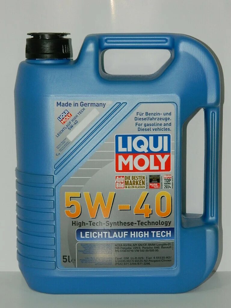 Моторное масло liqui moly leichtlauf. Liqui Moly Leichtlauf High Tech 5w-40. Liqui Moly 5w40 Leichtlauf High артикул. Liqui Moly 10w-40 High Tech 5l. Ликви моли Leichtlauf High Tech 5w-40 5л.