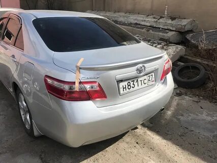 Спойлер на камри