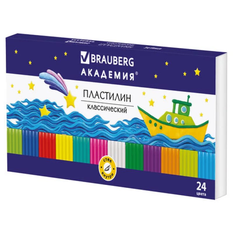 Пластилин БРАУБЕРГ 24. Пластилин БРАУБЕРГ 24 цвета. Пластилин классический BRAUBERG Академия классическая. Пластилин BRAUBERG 24 цвета 500г.