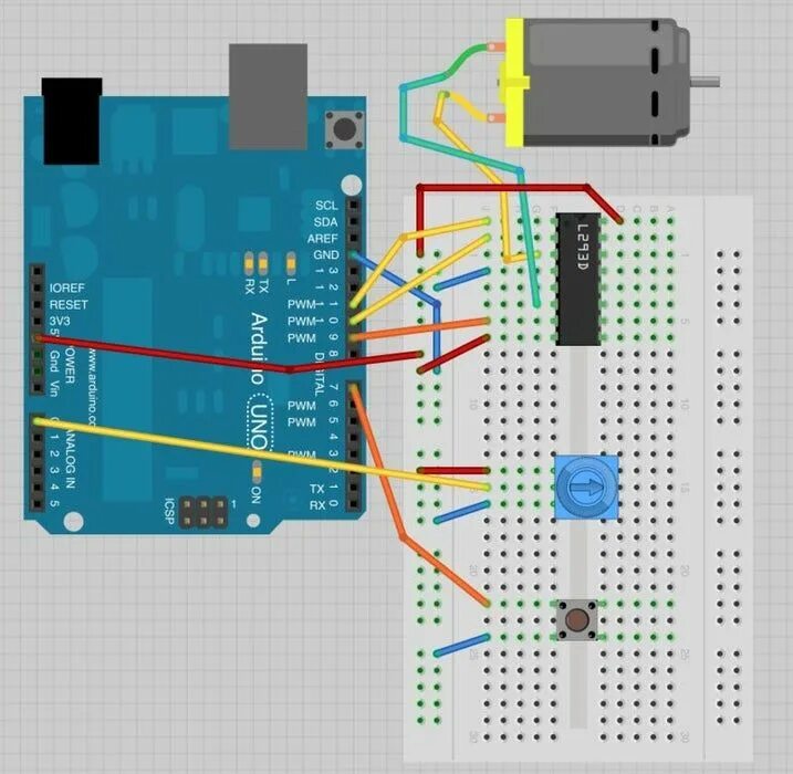 Код для двигателя ардуино. L293d шаговый двигатель. l293d управление скоростью. arduino l293d driver. dc моторы ардуино.