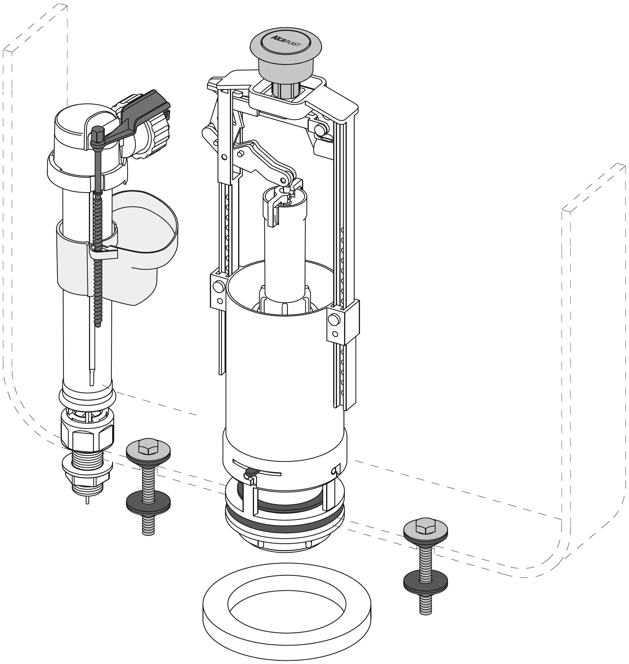 Регулировка сливной арматуры. Арматура sa2000/s ALCAPLAST. ALCAPLAST арматура sa2000/s sa2000s нижняя. Арматура ALCAPLAST sa2000 1/2. Сливная арматура ALCAPLAST sa2000s-1/2 с нижней подводкой.