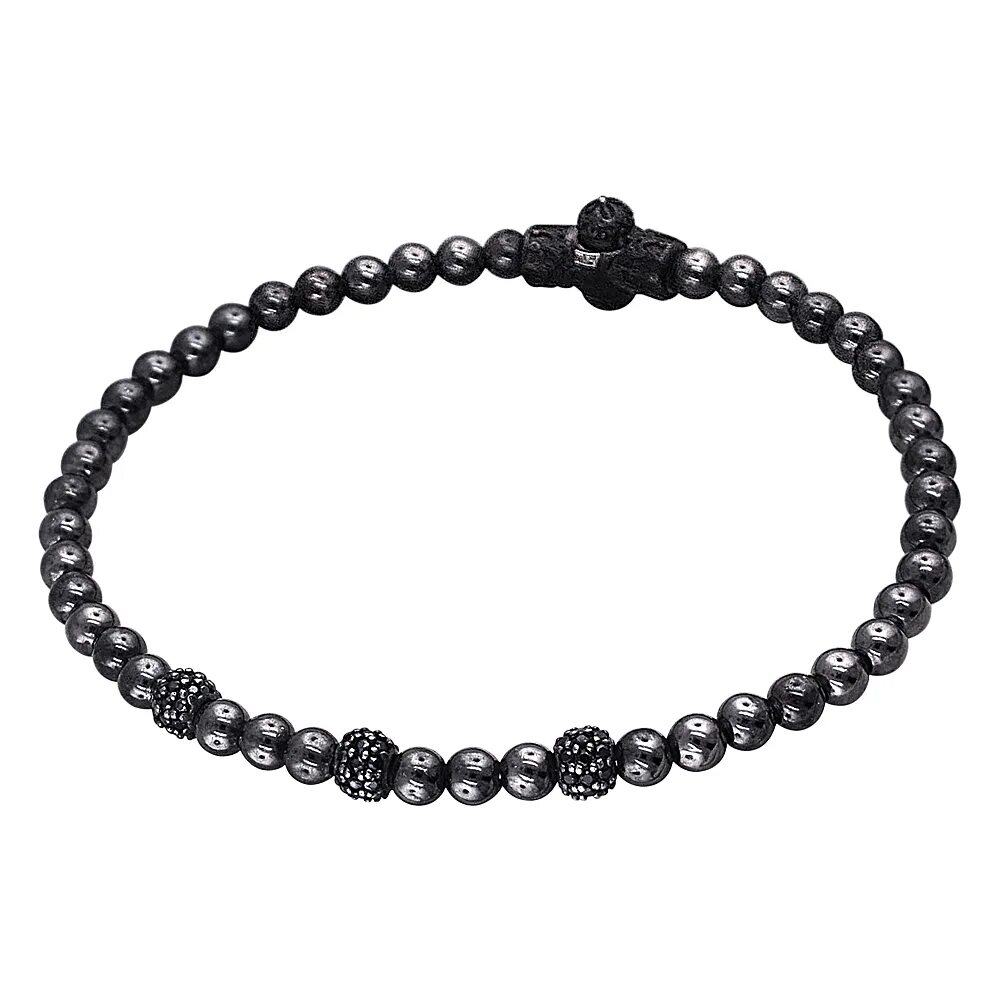 мужской браслет с фианитами. серебряный браслет с черными фианитами. керамическая браслет санлайт. браслет с фианитами из серебра 925 пробы. стальной браслет санлайт.