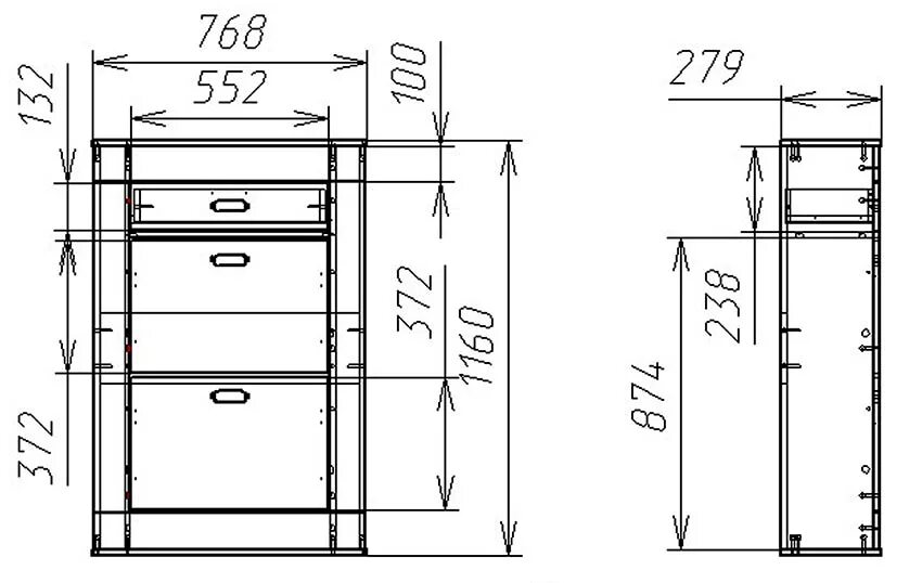 Высота комода для обуви. Схема обувницы в прихожую. Обувница 100см чертеж. Обувница деталировка чертеж. Галошница для обуви схема сборки.