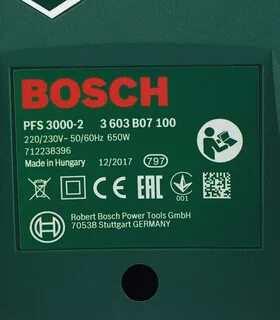 Bosch pfs 3000