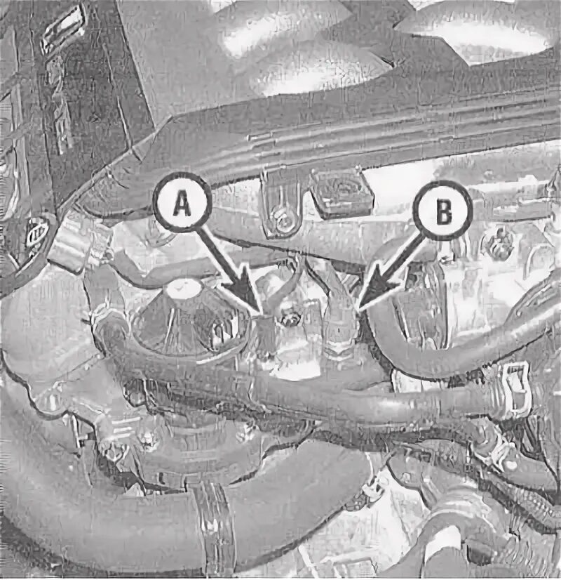 Замена датчика положения коленвала - Dodge Durango I, 5,9 л, 1998 года своими ру