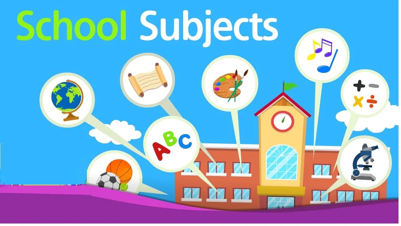 Subject subject an interesting subject. School subjects. School subjects карточки. Subjects at School for Kids. Скул Сабджект.