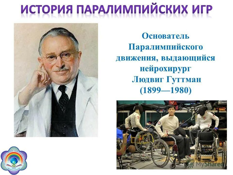 Нейрохирург людвиг гуттман. Основатель паралимпийского движения. Английский нейрохирург людвиг гуттман. Людвиг гуттман паралимпийские игры. Паралимпийское движение презентация.