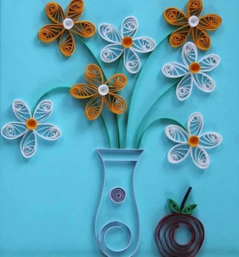 Мастер класс по технологии. Велосипед из квиллинга. Квиллинг для детей. Квиллинг для детей детского сада. Цветы из квиллинга.