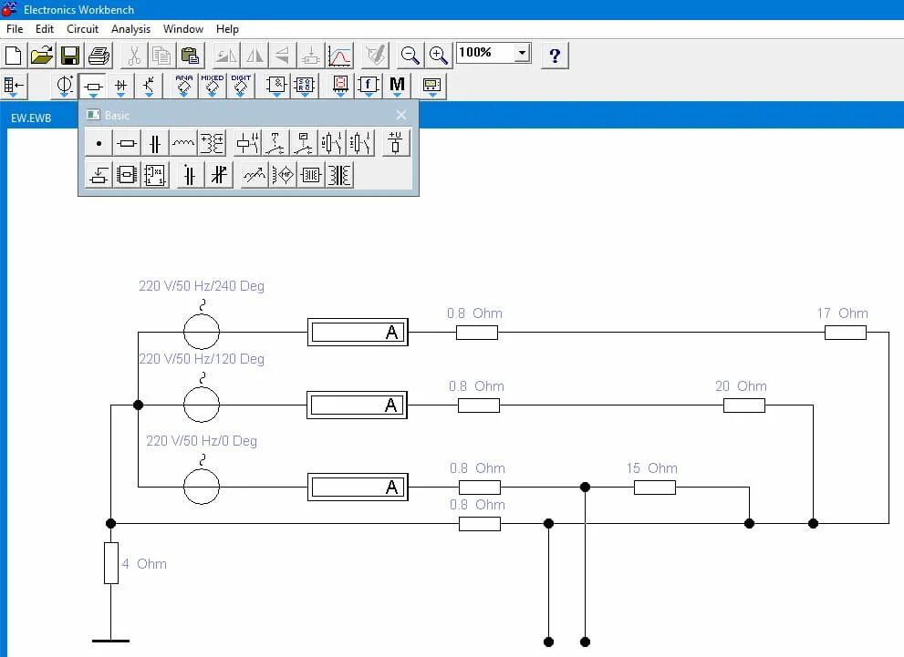 Workbench windows 10. Electronics workbench мультиметр. схема сумматора в electronics workbench. electronics workbench dc sweep. электрическая схема компрессора, electronics workbench.