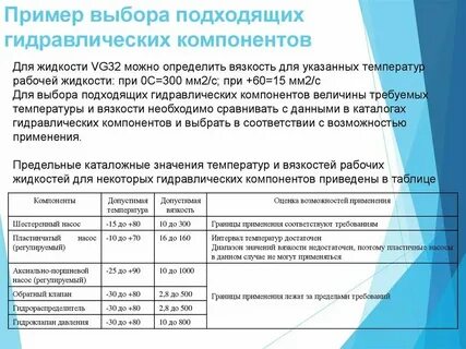 Воздух в рабочей жидкости
