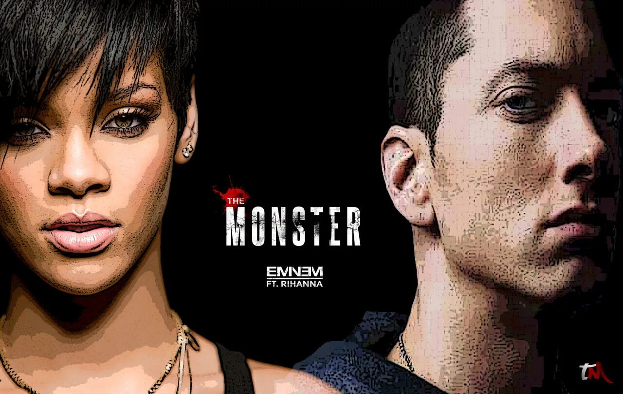 Rihanna - the monster (lyrics) ремикс. Эминем и рианна монстр. Monster rihanna год. Rihanna monster. Rihanna.