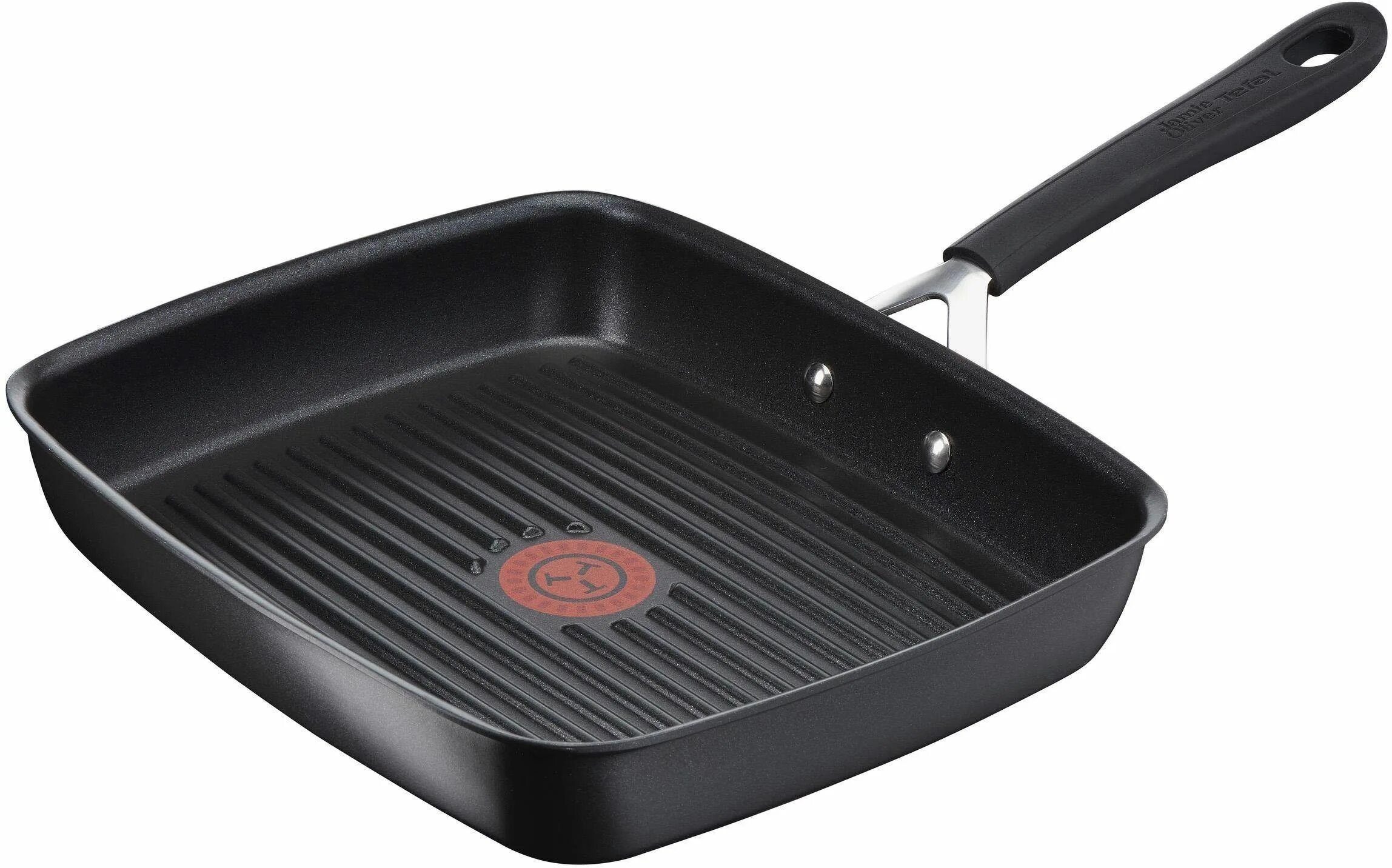 Как использовать сковороду гриль. Сковорода-гриль tefal jamie oliver. сковорода tefal jamie oliver e3030274, 20 см. сковорода tefal ingenio. ножи тефаль джейми оливер.
