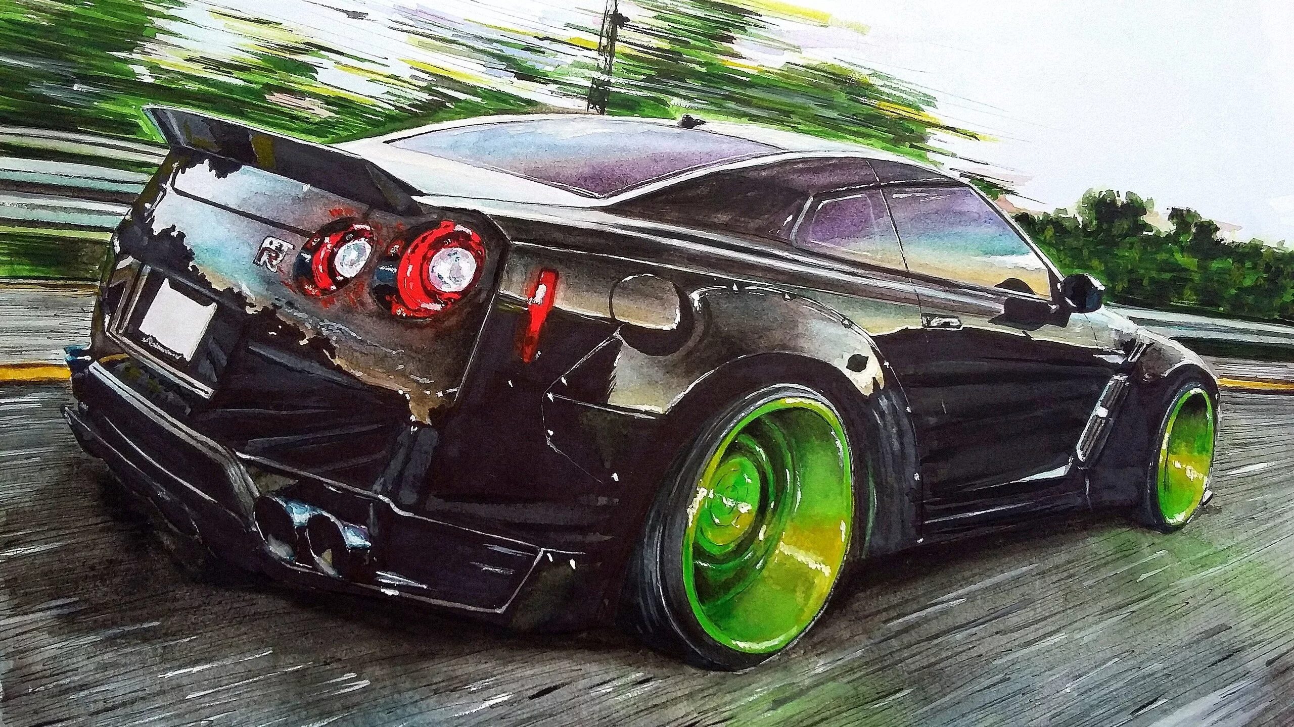 Art tuning. Ниссан ГТР Р 35 арт. Nissan GTR r35 арт. Nissan Skyline GTR r34 Art. Nissan Skyline GTR r35 арт.