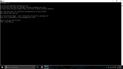Npm не распознана