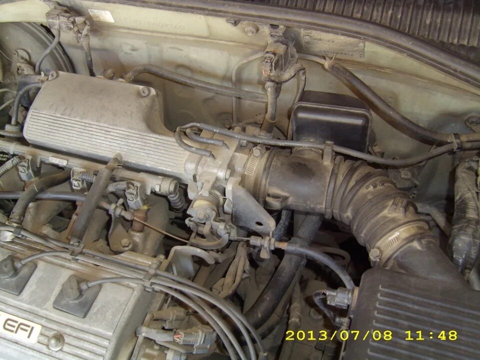 Как снять двигатель 5а Toyota Carina (5G) 1.6 бензиновый 1989 на DRIVE2