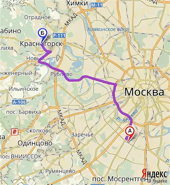 Сколько км от красногорска до брянской области