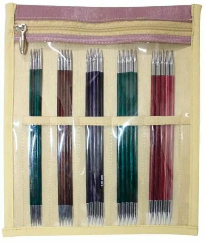 набор спицы lykke blush. чехол для чулочных спиц lana grossa. Knit pro zing набор спиц чулочных 15 см. набор чулочных спиц. набор "deluxe set" спиц "zing", knitpro, 47409.