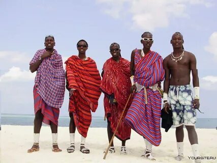 Танзания Занзибар Масаи.