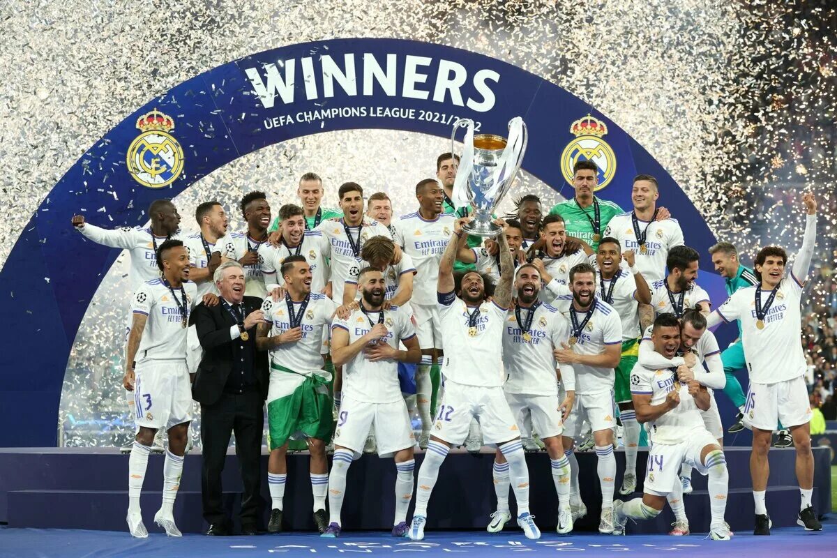 Real madrid champions. Реал Мадрид 2022 Champions League. Лига чемпионов 2021 22 Реал Мадрид. Реал Мадрид лига чемпионов 2021. ЛЧ 2021-2022 Реал Мадрид.