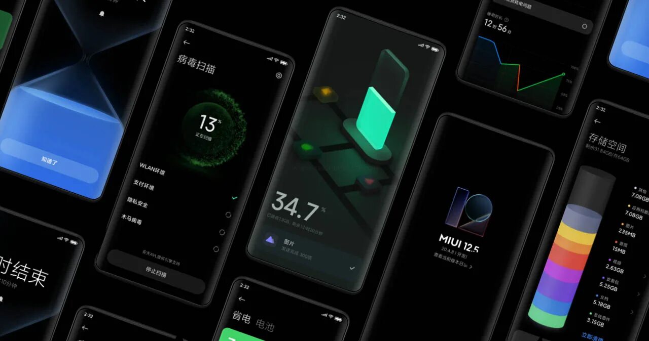 Последнее обновление ксиаоми. Оболочка Сяоми MIUI 12. Xiaomi MIUI 12.5. Оболочка Xiaomi MIUI 13. Интерфейс MIUI 12.5.